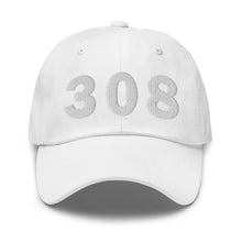 Load image into Gallery viewer, 308 Area Code Dad Hat