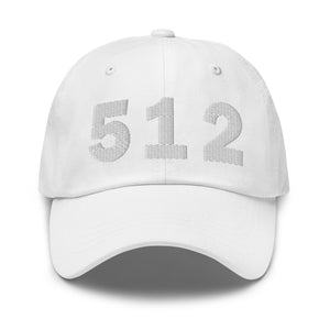 512 Area Code Dad Hat