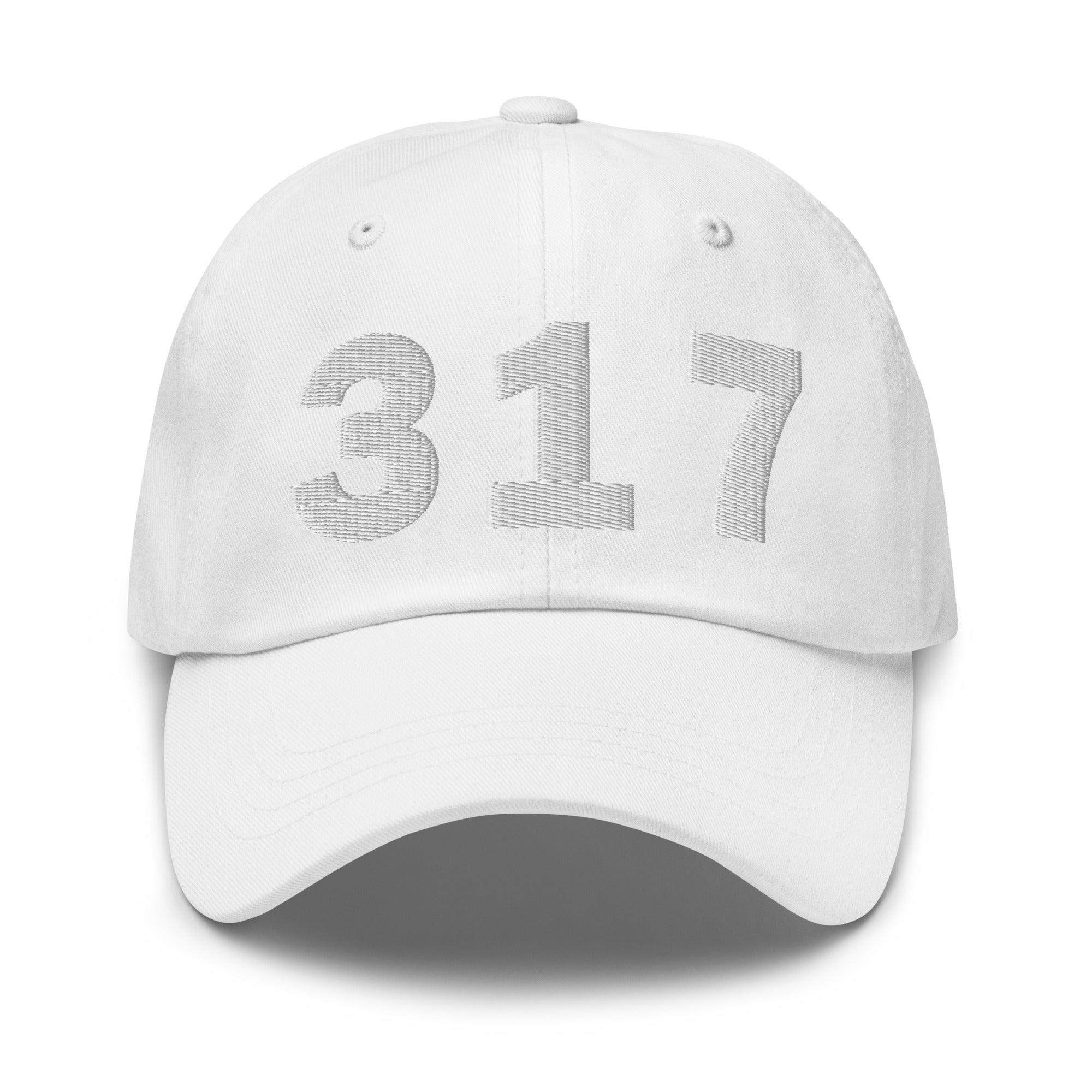 317 Area Code Dad Hat – WhereIWasRaised