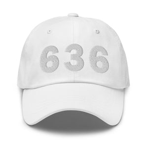 636 Area Code Dad Hat