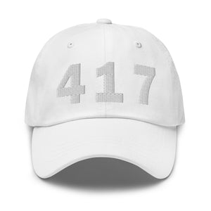 417 Area Code Dad Hat