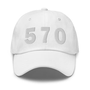 570 Area Code Dad Hat