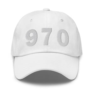 970 Area Code Dad Hat