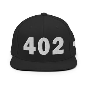 402 Area Code Snapback Hat