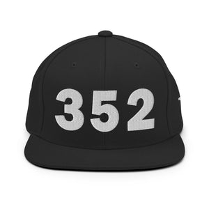 352 Area Code Snapback Hat