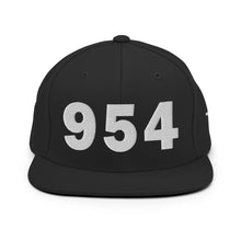 Load image into Gallery viewer, 954 Area Code Snapback Hat