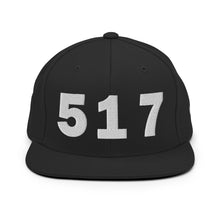 Load image into Gallery viewer, 517 Area Code Snapback Hat