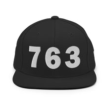 Load image into Gallery viewer, 763 Area Code Snapback Hat