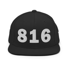 Load image into Gallery viewer, 816 Area Code Snapback Hat