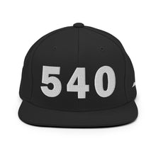 Load image into Gallery viewer, 540 Area Code Snapback Hat