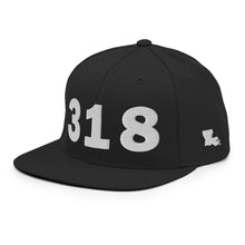 Load image into Gallery viewer, 318 Area Code Snapback Hat