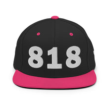 Load image into Gallery viewer, 818 Area Code Snapback Hat