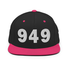 Load image into Gallery viewer, 949 Area Code Snapback Hat