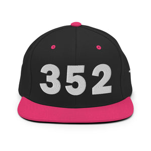 352 Area Code Snapback Hat