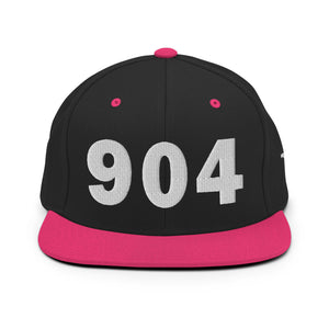 904 Area Code Snapback Hat