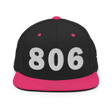 Load image into Gallery viewer, 806 Area Code Snapback Hat