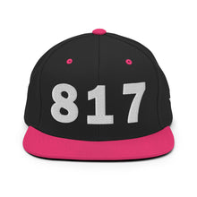 Load image into Gallery viewer, 817 Area Code Snapback Hat