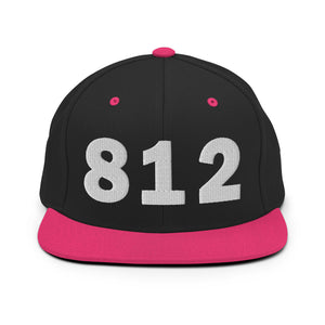 812 Area Code Snapback Hat