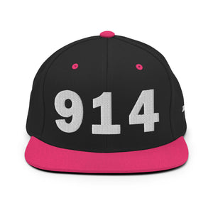 914 Area Code Snapback Hat