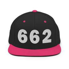 Load image into Gallery viewer, 662 Area Code Snapback Hat