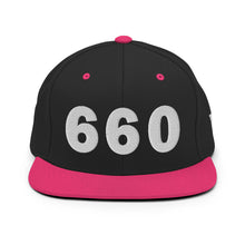 Load image into Gallery viewer, 660 Area Code Snapback Hat