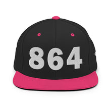 Load image into Gallery viewer, 864 Area Code Snapback Hat