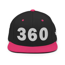 Load image into Gallery viewer, 360 Area Code Snapback Hat