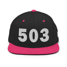 Load image into Gallery viewer, 503 Area Code Snapback Hat