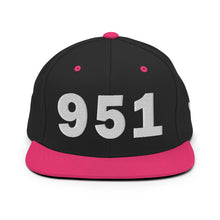 Load image into Gallery viewer, 951 Area Code Snapback Hat