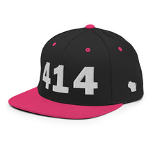 Load image into Gallery viewer, 414 Area Code Snapback Hat