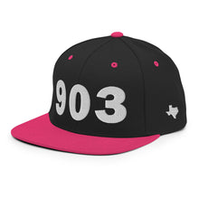 Load image into Gallery viewer, 903 Area Code Snapback Hat