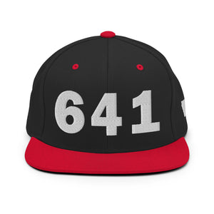 641 Area Code Snapback Hat