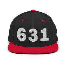 Load image into Gallery viewer, 631 Area Code Snapback Hat