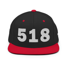 Load image into Gallery viewer, 518 Area Code Snapback Hat