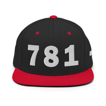 Load image into Gallery viewer, 781 Area Code Snapback Hat