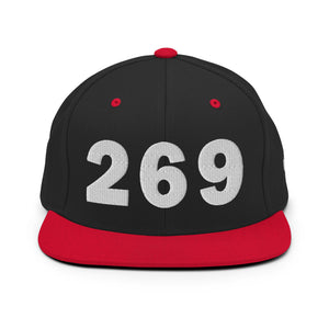 269 Area Code Snapback Hat