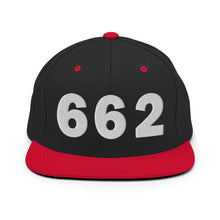 Load image into Gallery viewer, 662 Area Code Snapback Hat