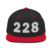 Load image into Gallery viewer, 228 Area Code Snapback Hat