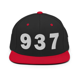 937 Area Code Snapback Hat