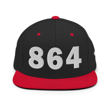 Load image into Gallery viewer, 864 Area Code Snapback Hat