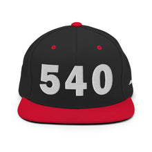 Load image into Gallery viewer, 540 Area Code Snapback Hat