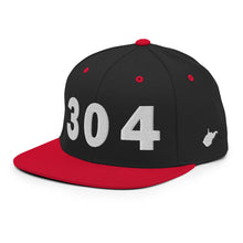 Load image into Gallery viewer, 304 Area Code Snapback Hat