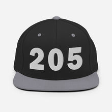 Load image into Gallery viewer, 205 Area Code Snapback Hat