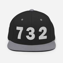 Load image into Gallery viewer, 732 Area Code Snapback Hat
