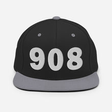 Load image into Gallery viewer, 908 Area Code Snapback Hat