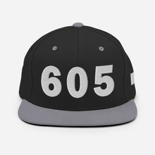 Load image into Gallery viewer, 605 Area Code Snapback Hat