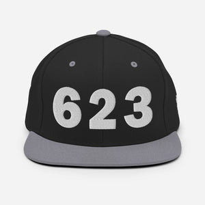 623 Area Code Snapback Hat