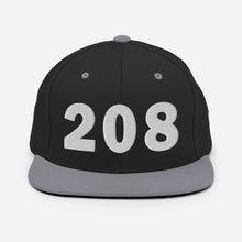 Load image into Gallery viewer, 208 Area Code Snapback Hat