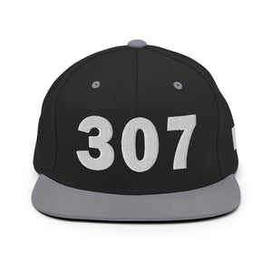 307 Area Code Snapback Hat