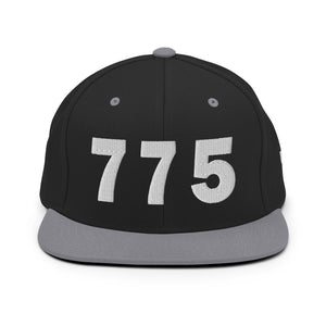 775 Area Code Snapback Hat